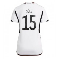 Deutschland Niklas Sule #15 Fußballbekleidung Heimtrikot Damen WM 2022 Kurzarm